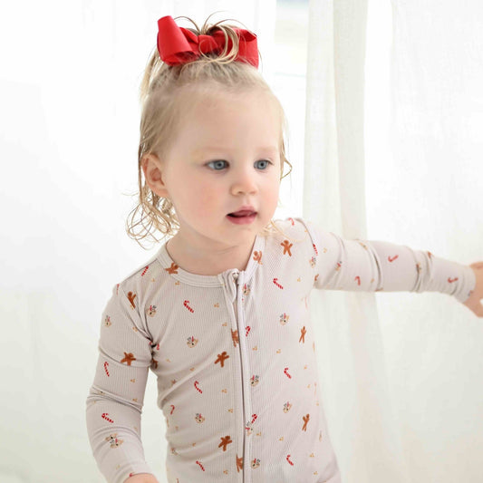 Christmas Sweets Zip Romper - Little Venture Co.