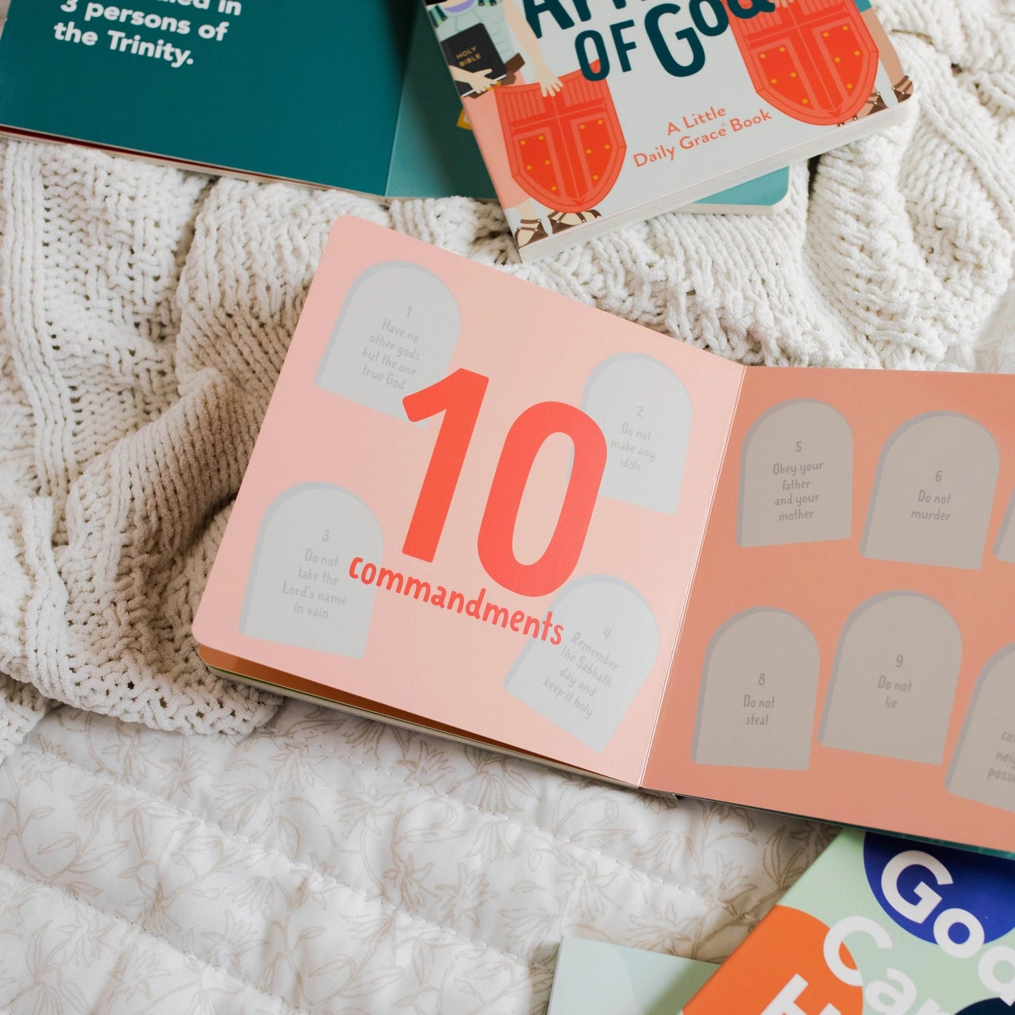 Counting Through The Bible Board Book - Little Venture Co.