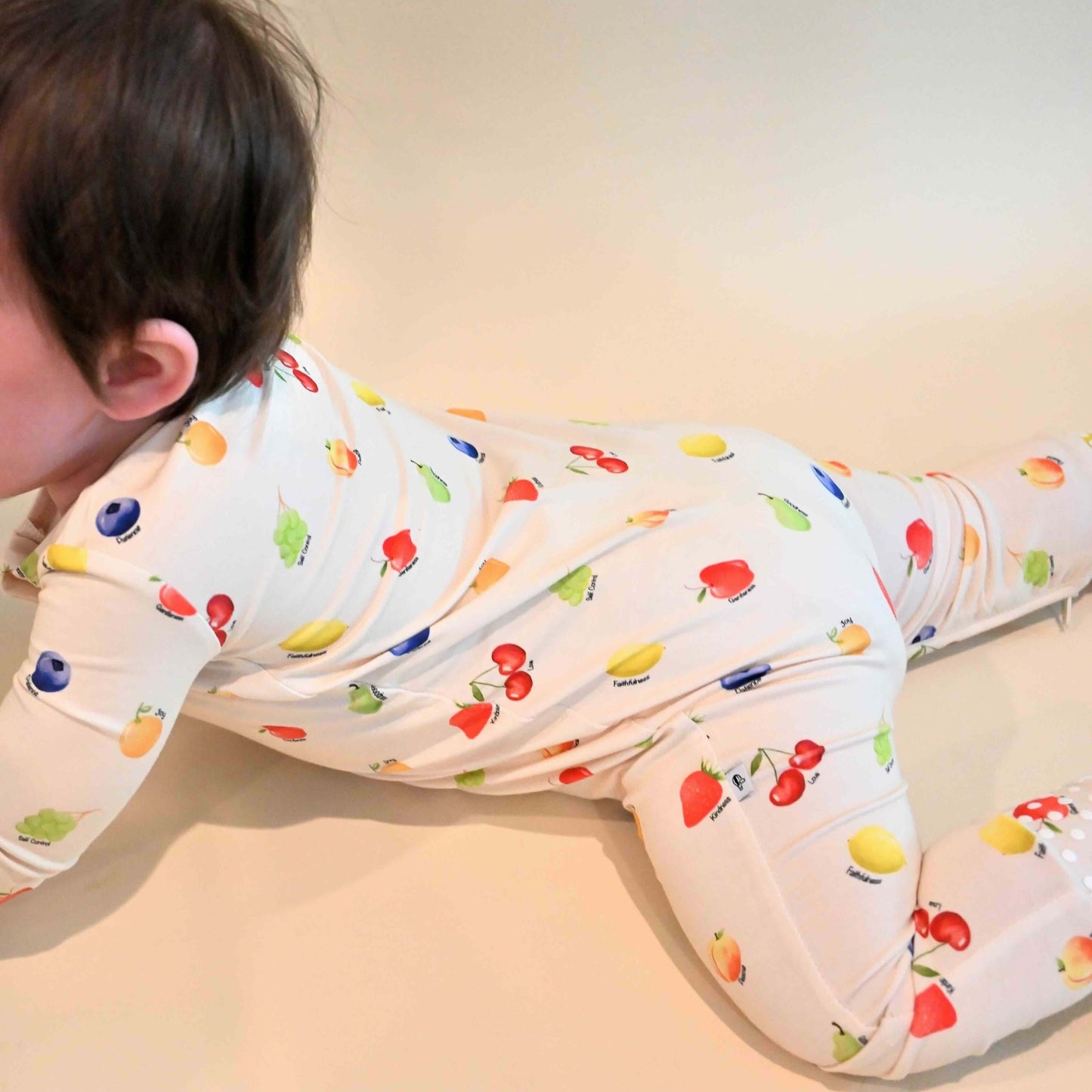 Fruit of the Spirit Zip Romper - Little Venture Co.