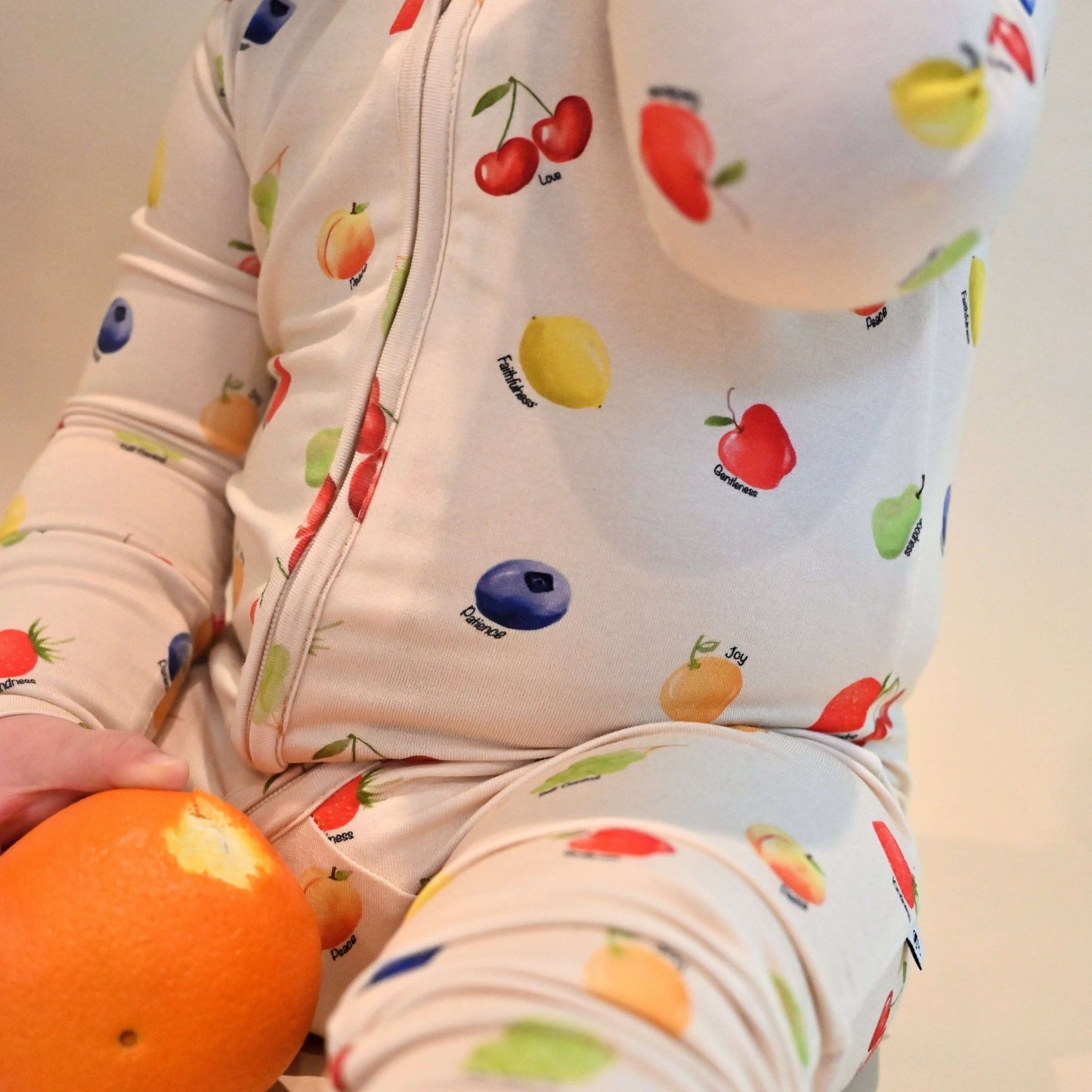 Fruit of the Spirit Zip Romper - Little Venture Co.