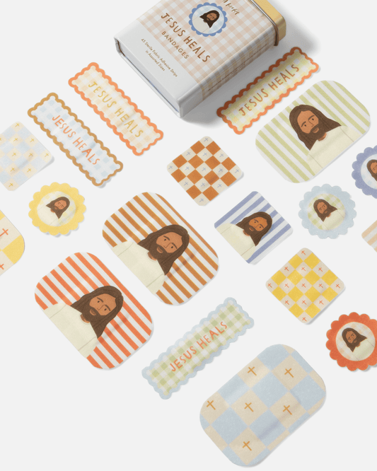 Jesus Heals Bandages® – Assorted Fabric Cottage Collection - Little Venture Co.
