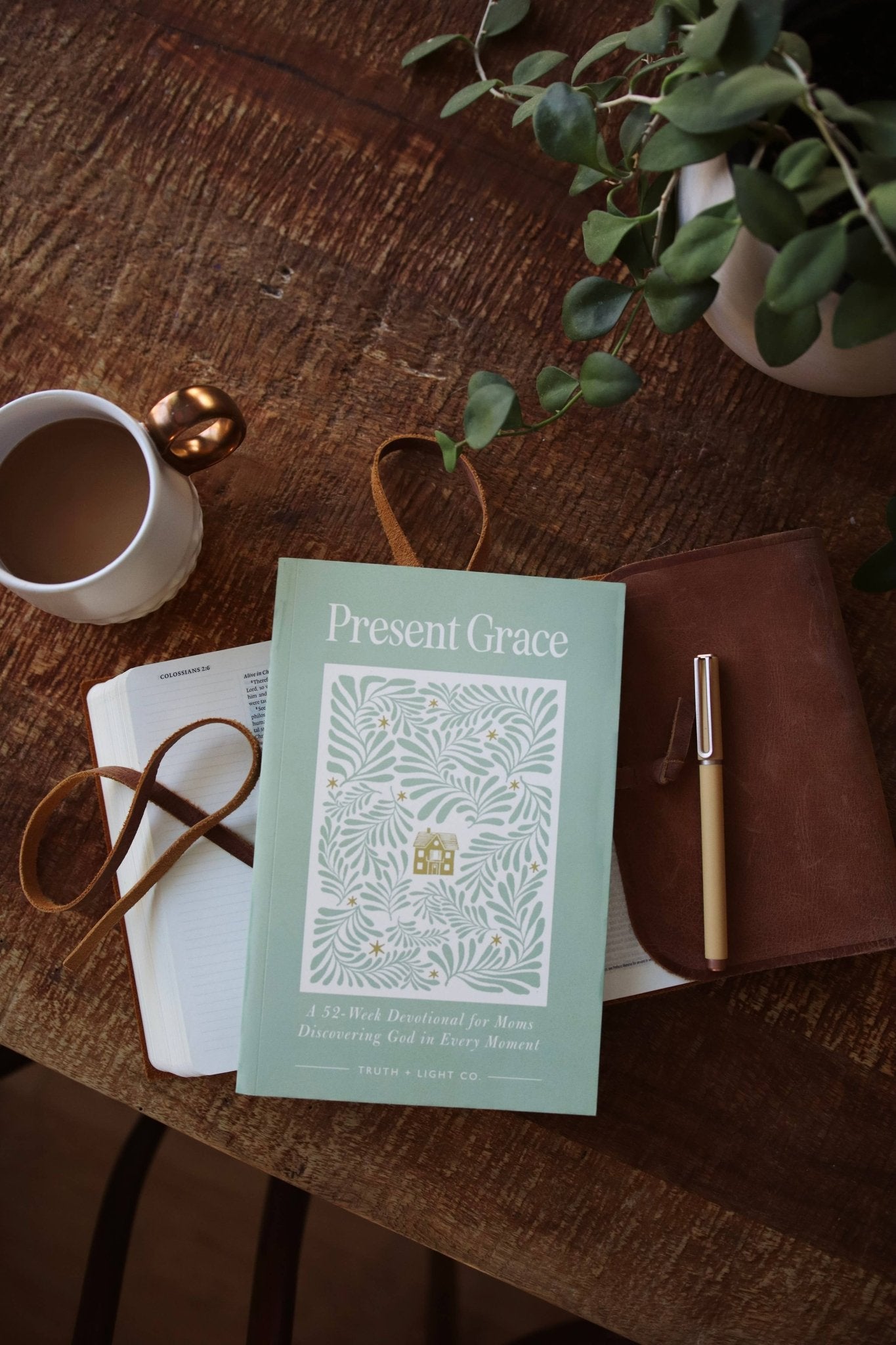 Present Grace: A 52 - Week Devotional for Moms - Little Venture Co.