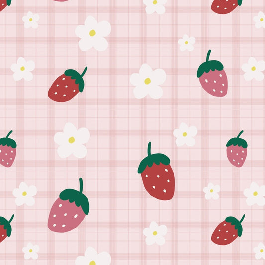 Strawberries Gown - Little Venture Co.