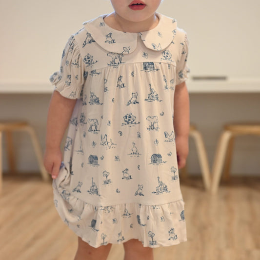 Vintage Farm Gown - Little Venture Co.