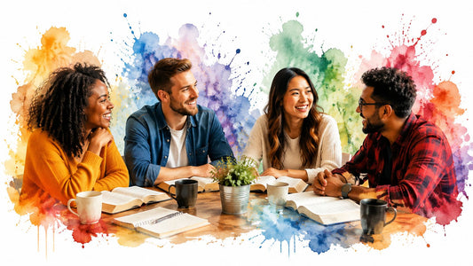A Fun Guide to Bible Study with Friends - Little Venture Co.