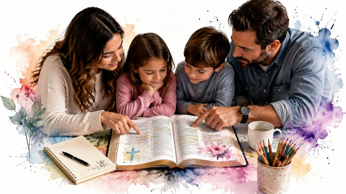 Bible Study in Galatians: 4-Week Family Guide 2026 - Little Venture Co.