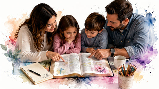 Bible Study in Galatians: 4-Week Family Guide 2026 - Little Venture Co.