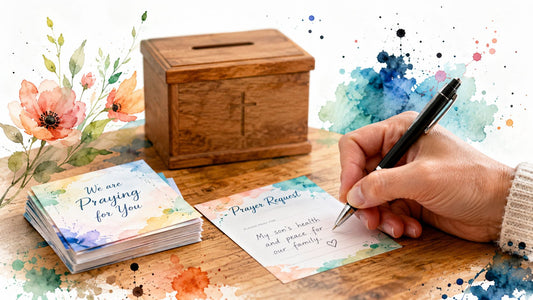 Prayer Request Cards: A Friendly Guide for Families - Little Venture Co.