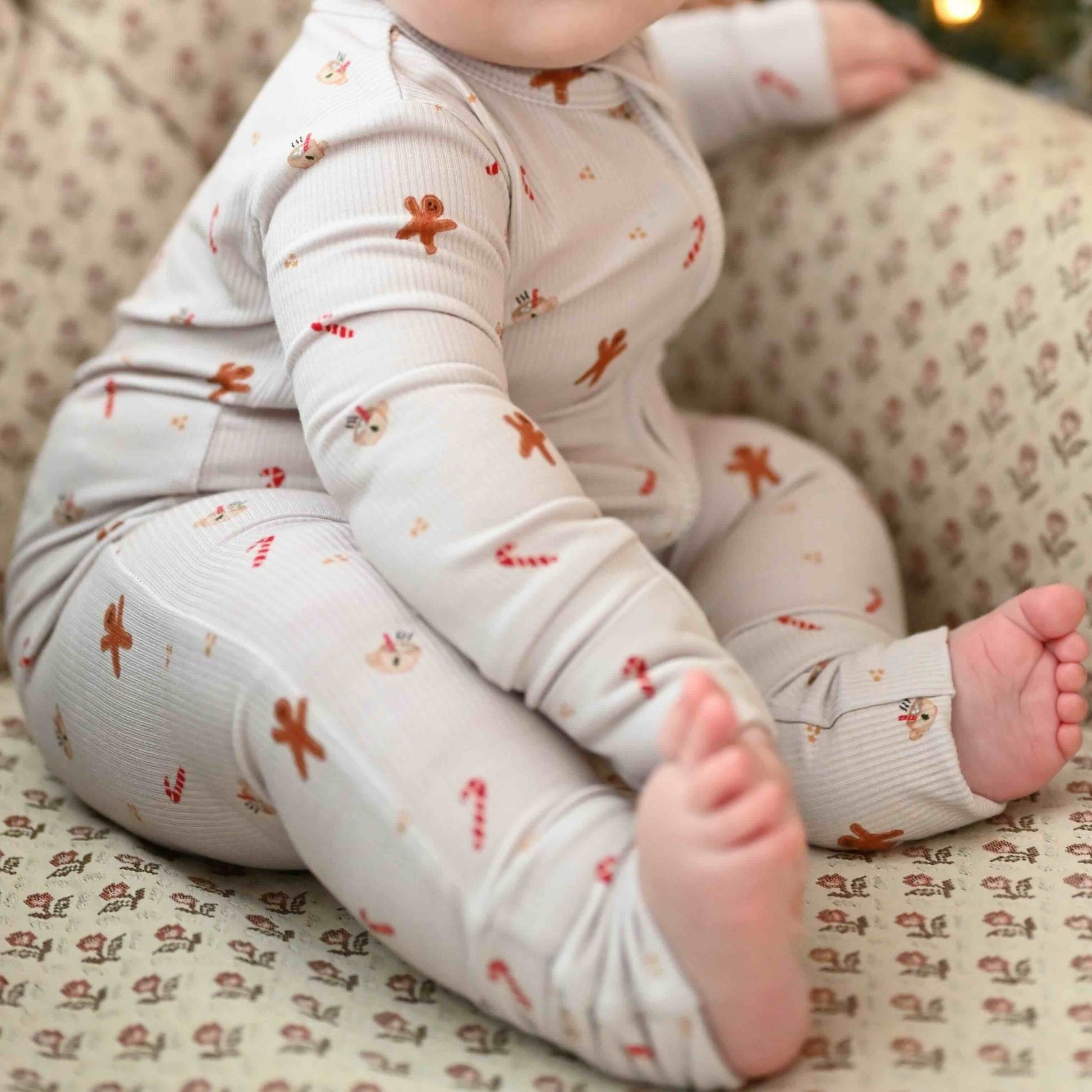 Christmas Sweets Zip Romper - Little Venture Co.
