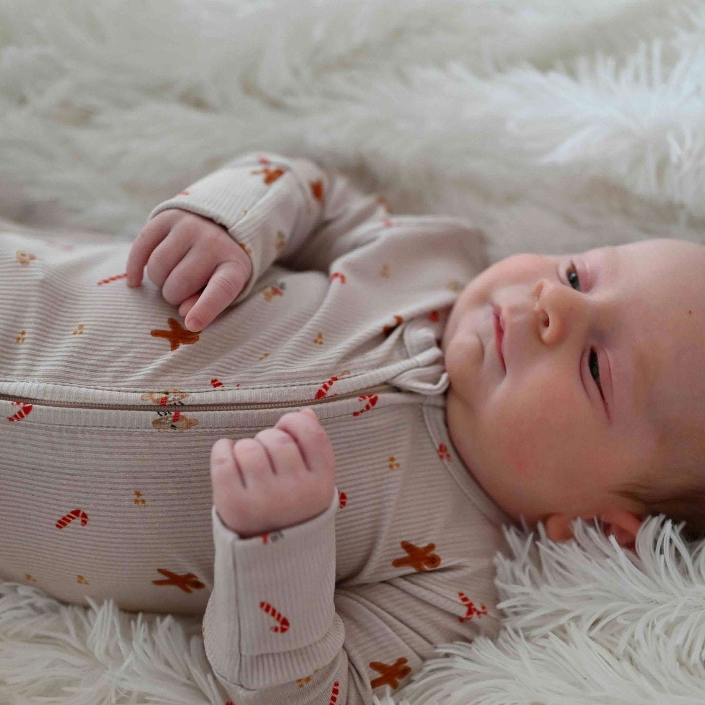 Christmas Sweets Zip Romper - Little Venture Co.