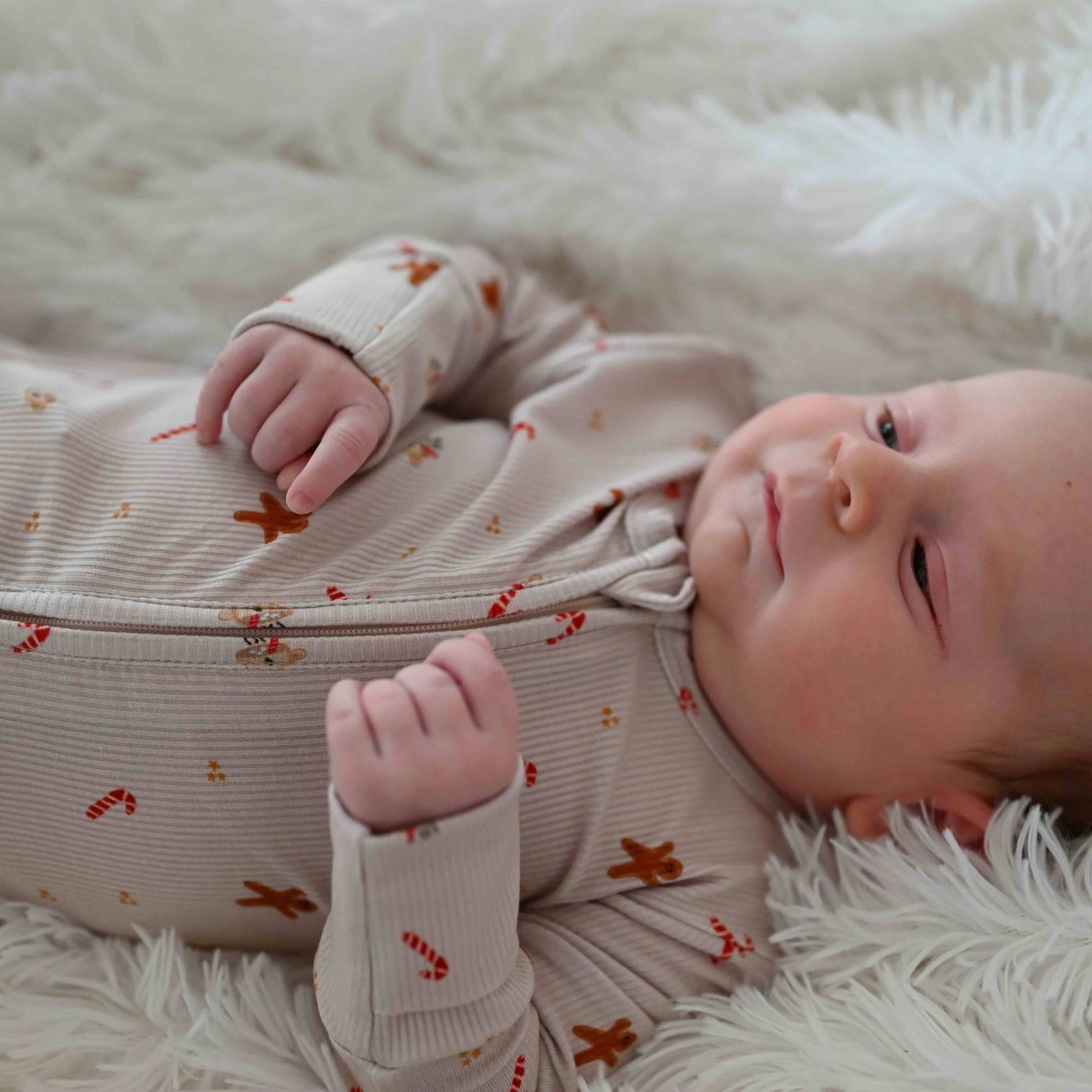 Christmas Sweets Zip Romper - Little Venture Co.