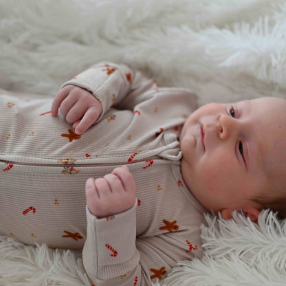 Christmas Sweets Zip Romper - Little Venture Co.