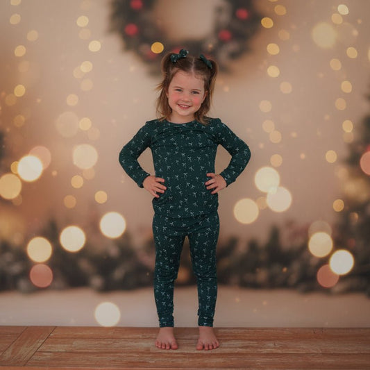 Evergreen Two-Piece Pajamas - Little Venture Co.