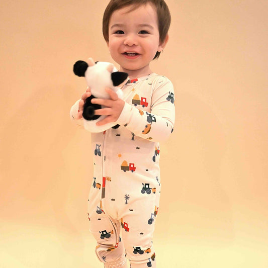 Harvest Zip Romper - Little Venture Co.
