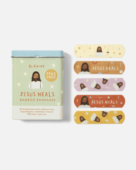 Jesus Heals Bandages® – Bamboo & PFAS Free - Little Venture Co.