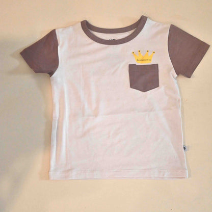 lion tee lay flat front