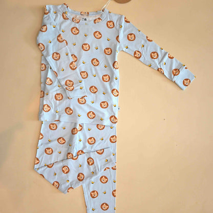lay flat lion pajamas