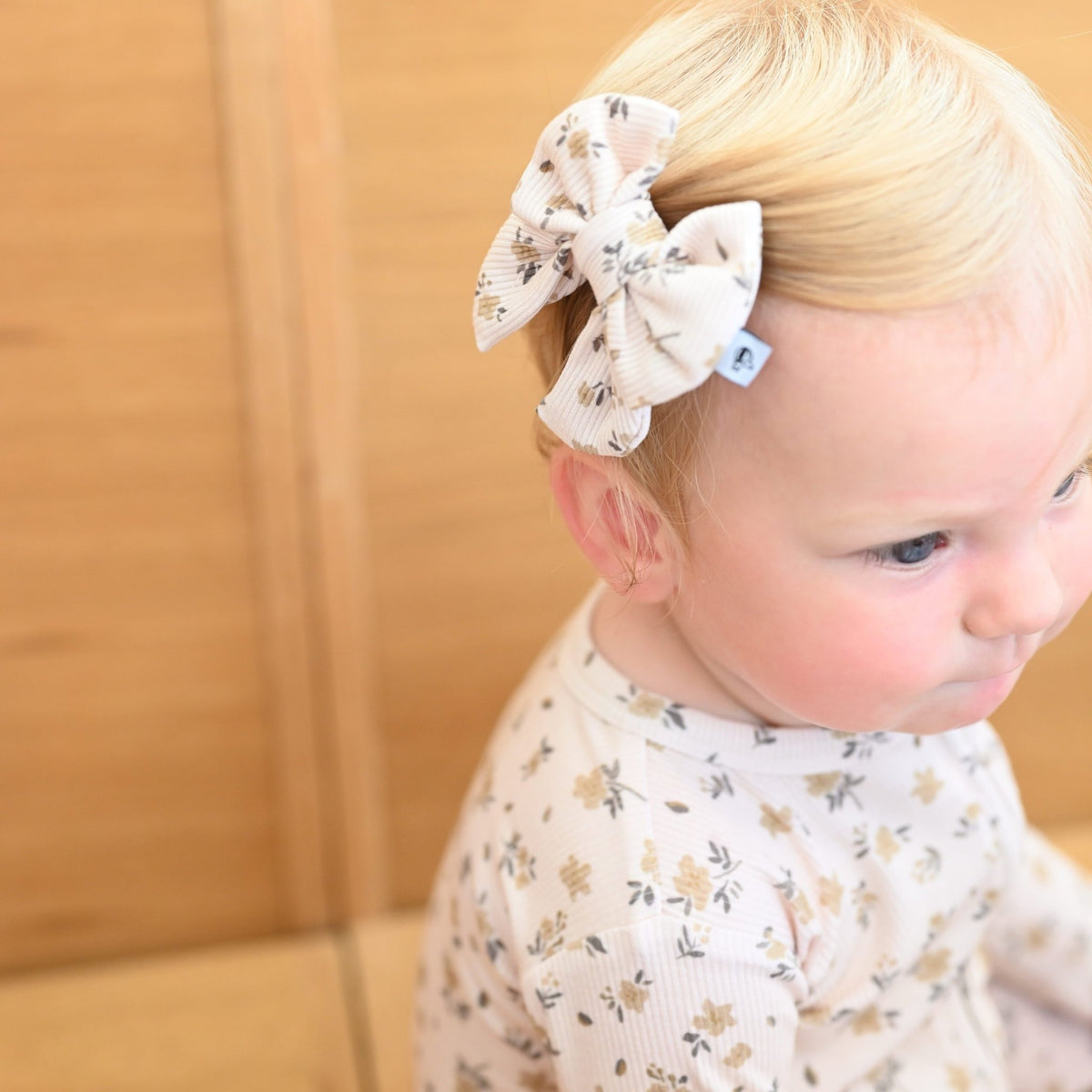 Marigold Butterfly Clip Bow - Little Venture Co.