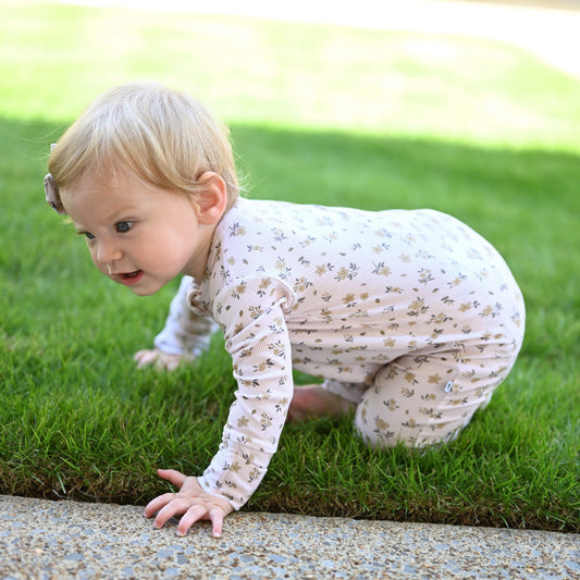 Marigold Zip Romper - Little Venture Co.