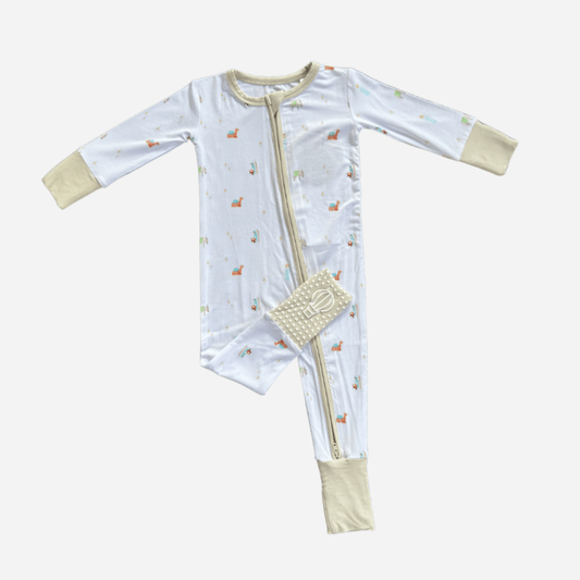 Nativity Zip Romper - Little Venture Co.
