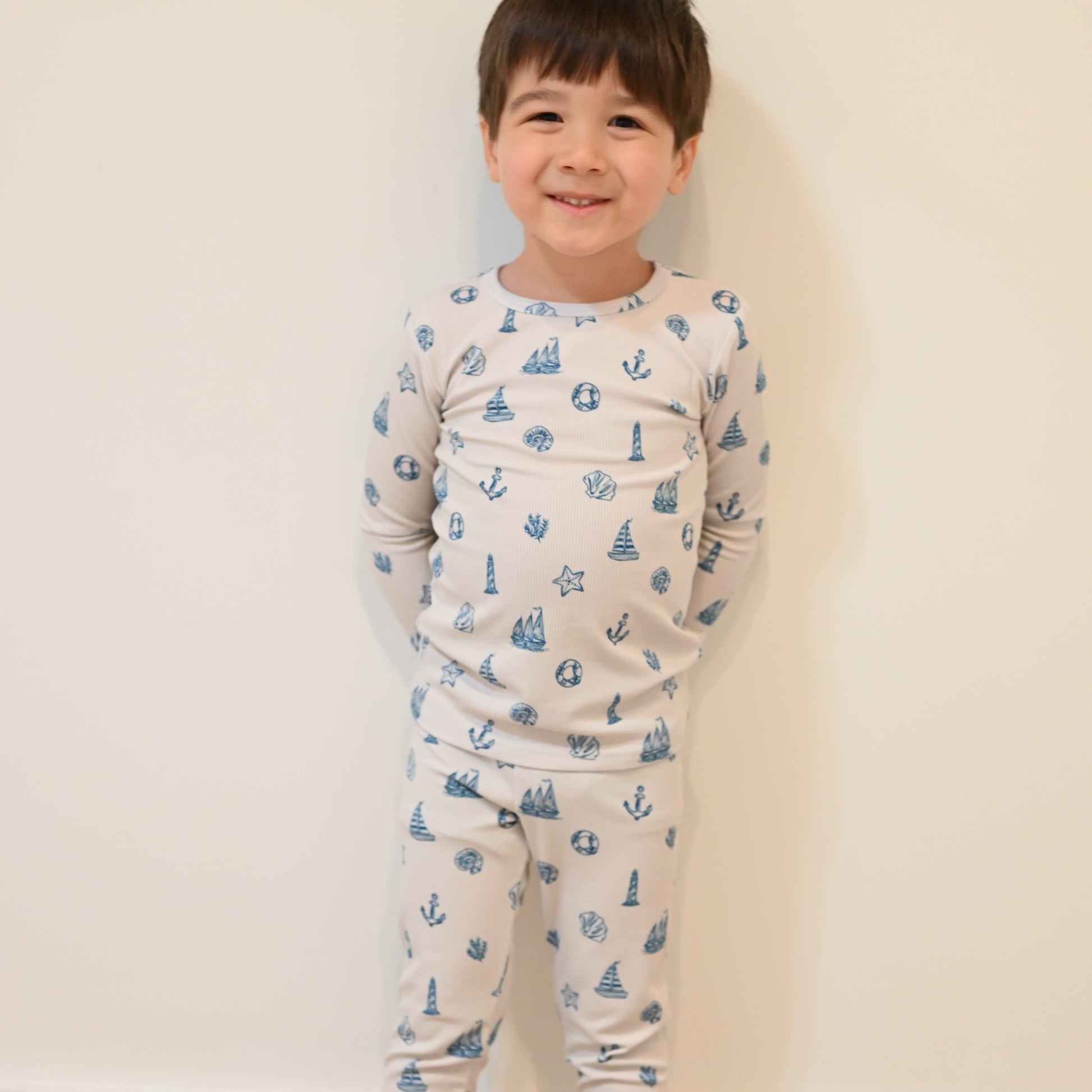 Seaside Two - Piece Pajamas - Little Venture Co.