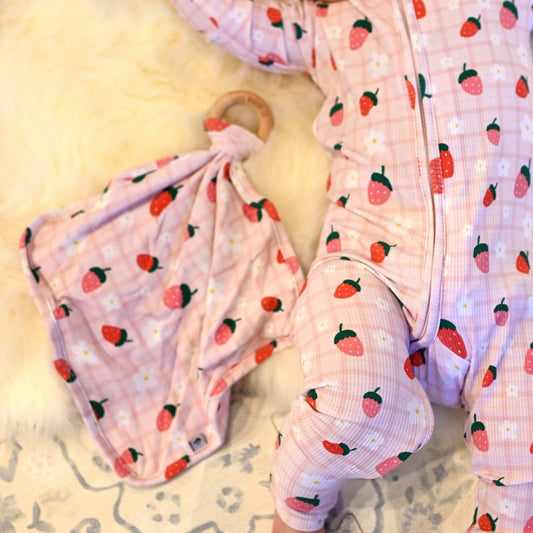 Strawberries Lovey - Little Venture Co.