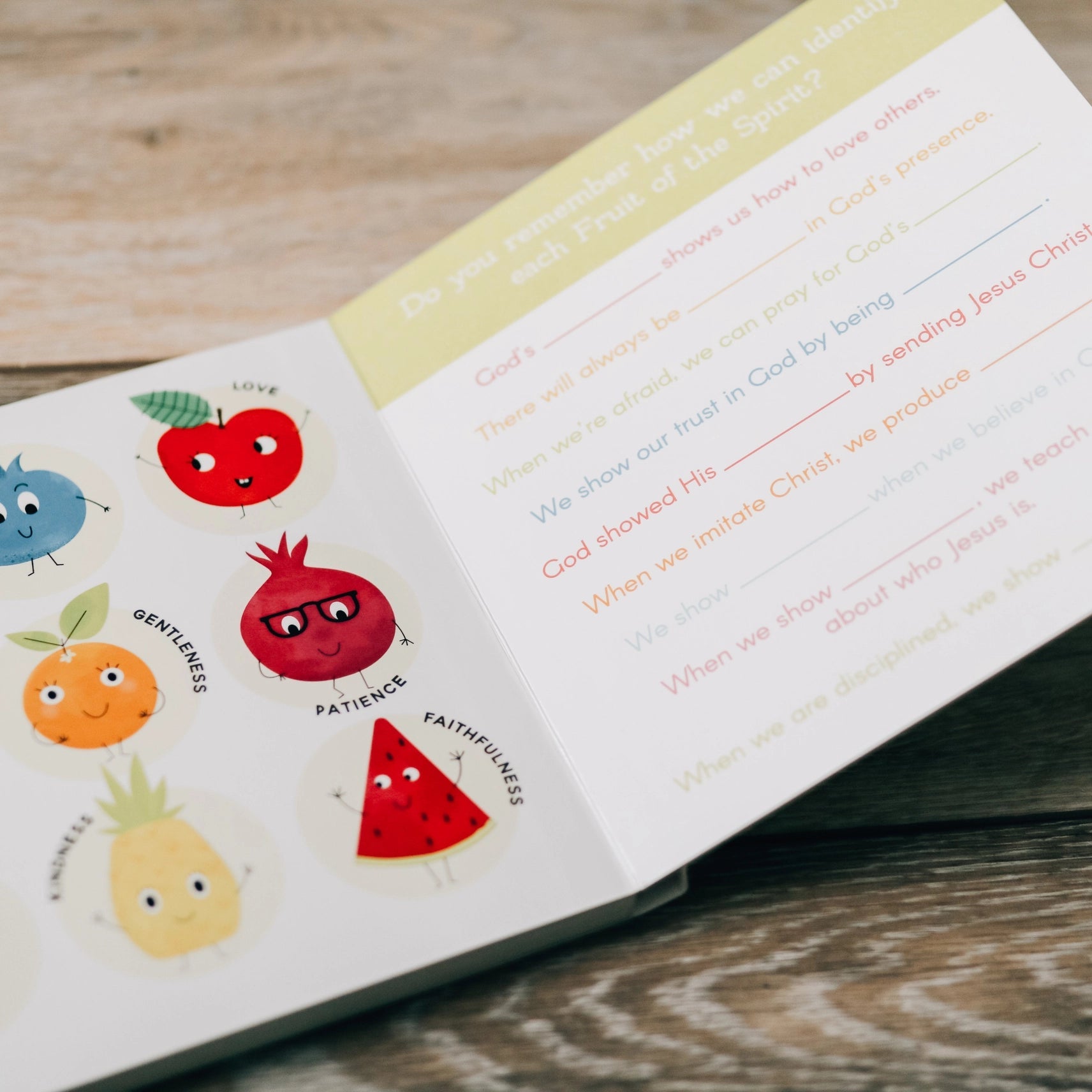The Fruit of the Spirit Board Book - Little Venture Co.