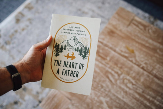 The Heart of a Father: A 52 - Week Men’s Devotional for Dads - Little Venture Co.
