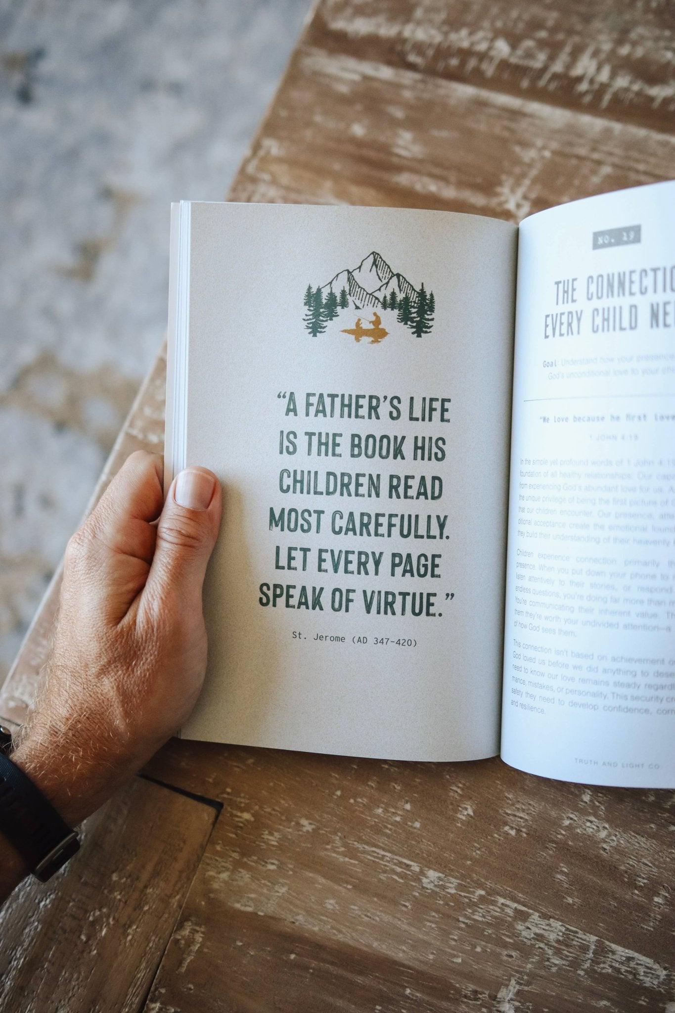 The Heart of a Father: A 52 - Week Men’s Devotional for Dads - Little Venture Co.
