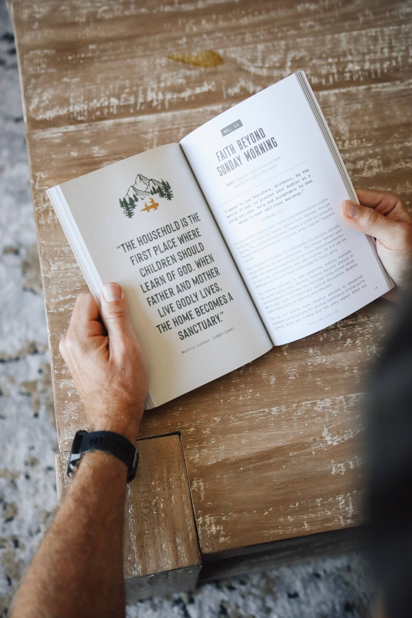 The Heart of a Father: A 52 - Week Men’s Devotional for Dads - Little Venture Co.
