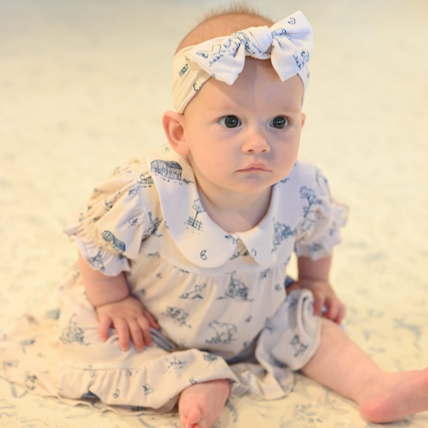 Vintage Farm Bow - Little Venture Co.