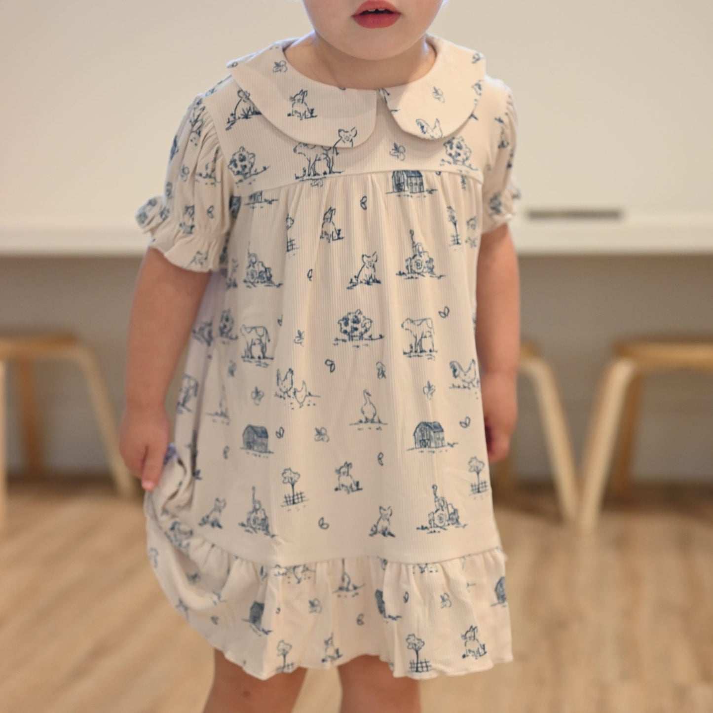 Vintage Farm Gown - Little Venture Co.