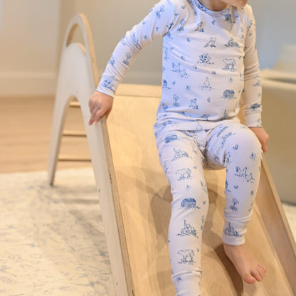 Vintage Farm Two - Piece Pajamas - Little Venture Co.
