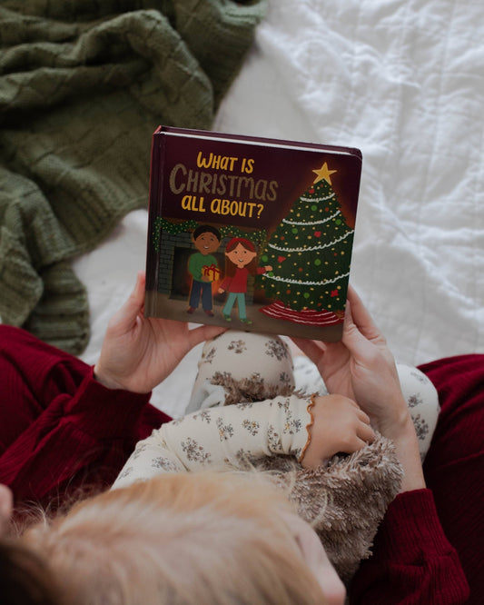 What is Christmas All About? Children's Touch-And-Feel Board Book - Little Venture Co.