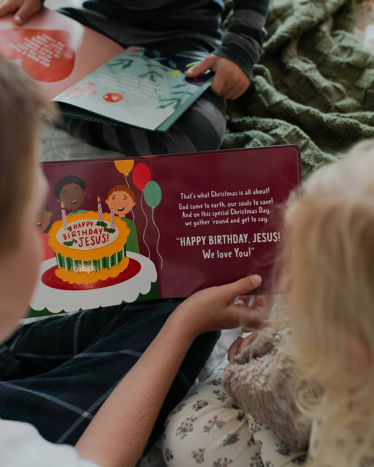 What is Christmas All About? Children's Touch-And-Feel Board Book - Little Venture Co.
